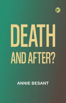Death--and After?