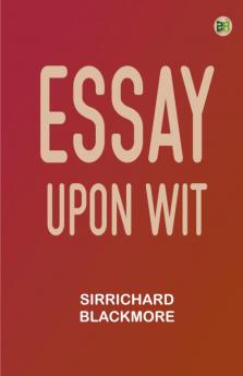 Essay upon Wit
