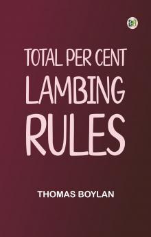Total Per Cent Lambing Rules