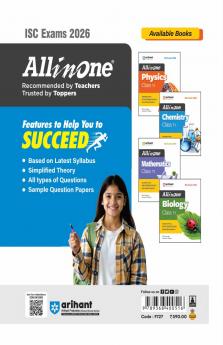 ISC All in One Chemistry Class 11 Exam 2026