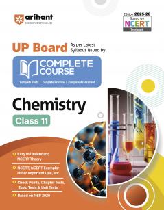 UP Board Complete Course Chemistry Class 11 Exam 2025-26 | Check Points Chapter Tests Topic Tests & Unit Tests Based on NEP 2020 | Based on NCERT