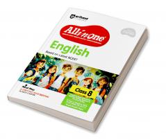 CBSE All in One English Class 8 Exam 2025-26 | Sample Question Papers | Including Mind Map & Competency Based Questions | Based on Latest NCERT