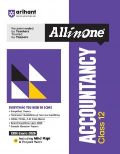 All In One Accountancy Class 12 (CBSE Exams 2026)