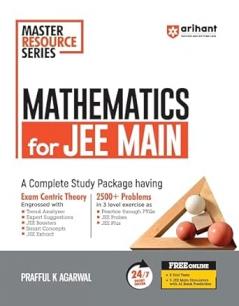 Master Resource Series Mathmatices for JEE Main A complete study package having exam centric theory 3000+ problems in 3 levels 24/7 doubt solver FREE Online Support