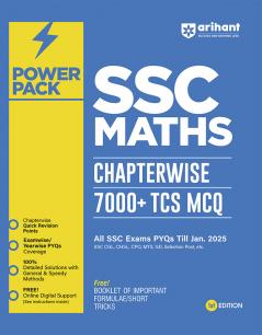 SSC Mathamatics Chapterwise Solved Papers €