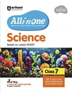 CBSE All in One Science Class 7 Exam 2025-26 | Sample Question Papers, Mind Map & Competency Based Questions | Based on Latest NCERT