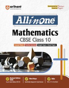 CBSE All In one Mathematics Class 10 Exam 2025-26