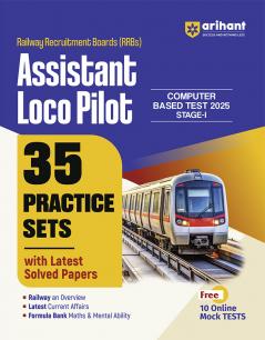 Railway Recruitment Boards (RRBS) Assistant Loco Pilot 35 Practice Sets with Latest Solved Papers