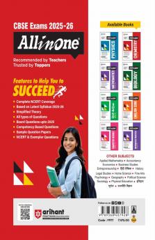 CBSE All In One Chemistry Class 12 Exam 2026