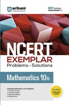 NCERT EXEMPLAR Problems - Solutions Mathematics 10th 2025-26