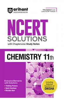 NCERT Solutions Chemistry Class 11th with Chapterwise Study Notes | English Medium