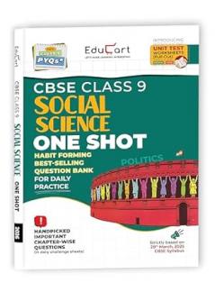 Educart CBSE Class 9 Social Science One-shot Question Bank 2026 (Strictly for 2025-26 Exam)  (Paperback Educart)