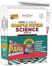 Educart CBSE Sample Paper Class 10 2025-26 - Science Mathematics Standard Social Science & English (Introducing exclusive step-by-step new practice concept on 2026 pattern) Set of 4 Books