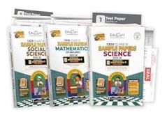 Educart CBSE Sample Paper Class 10 2025-26 - Science Mathematics Standard & Social Science (Introducing exclusive step-by-step new practice concept on 2026 pattern) Set of 3 Books