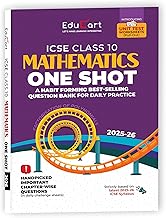 Educart ICSE Class 10 One-shot Question Bank 2026 Mathematics (strictly for 2025-26 boards)