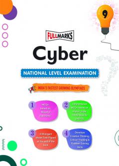 Full Marks Cyber NLE Olympiad Prep Book for Class 9: Aligned with Bloom's Taxonomy NCERT Syllabus HOTS and Model Test Papers | Strengthens Problem-Solving Skills | Ideal for 2025 & 2026 Olympiads
