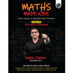 PW Maths Made EJEE Class 11 Handwritten Notes By Sachin Jhakar For JEE Exams