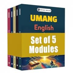 PW Umang For Class 8 Mathematics Science MAT Social Studies and English Combo Set of 5 Books (2025 Edition)