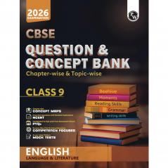 PW CBSE Question & Concept Bank (QCB) Class 9 English For 2026 Exams