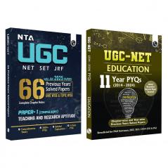 PW NTA 66 UGC NET Paper 1 (Teaching & Research Aptitude) 16 Years PYQs with Complete Chapter Notes + Education (Paper 2) 11 Years (2014- 2024) I Unitwise and Topicwise