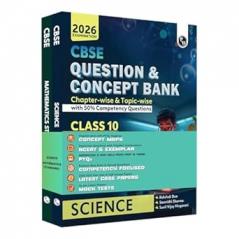 CBSE Question and Concept Bank (QCB) Class 10 Science and Mathematics (Standard) Combo Set of 2 Books