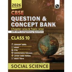PW CBSE Question & Concept Bank (QCB) Class 10 Social Science Chapter-wise and Topic-wise Solved Questions For 2026 Exams with 50% Competency Based Question