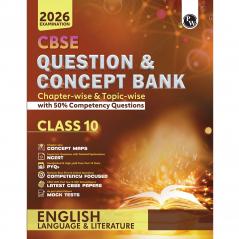 PW CBSE Question & Concept Bank (QCB) Class 10 English Language & Literature Chapter-wise and Topic-wise Solved Questions For 2026 Exams with 50% Competency Based Question