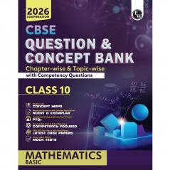 PW CBSE Question & Concept Bank (QCB) Class Mathematics (Basic) For 2026 Exams