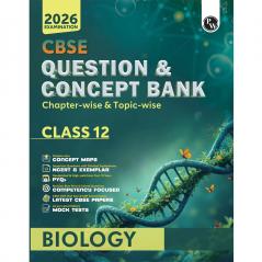 PW CBSE Question & Concept Bank (QCB) Class 12 Biology Chapter-wise and Topic-wise Solved Questions For 2026 Exams with 50% Competency Based Question
