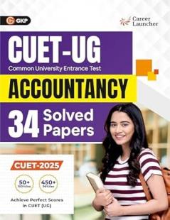 GKP CUET UG 2025-26 : Accountancy - 34 Solved Papers