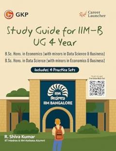 GKP IIM Bangalore IPM Entrance Exam Book 2025–26 | Quantitative Techniques Data Interpretation Verbal Ability & Reasoning Practice Guide