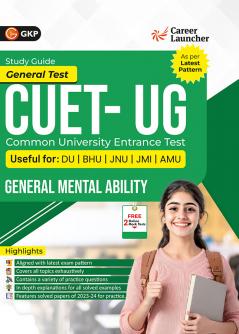 GKP NTA CUET UG 2025 : General Mental Ability by Career Launcher
