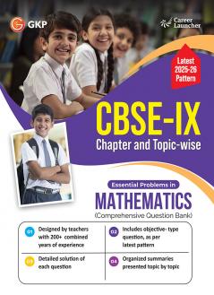 GKP CBSE Class IX 2026 : Mathematics - Chapter & Topic–wise Question Bank