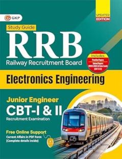 GKP RRB JE 2025–26 Electronics Engineering Guide | CBT-I (Non-Technical) & CBT-II (Technical) | Practice Papers + 2019 & 2024 Solved Exams