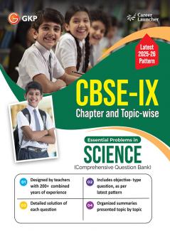 GKP CBSE Class IX 2026 : Science - Chapter & Topic–wise Question Bank