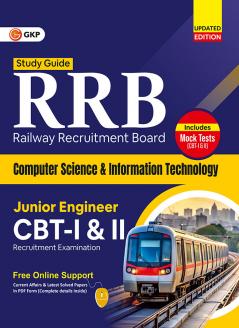 GKP RRB JE 2025–26 Computer Science & Information Technology Guide | CBT-I (Non-Technical) & CBT-II (Technical) | 2 Mock Tests