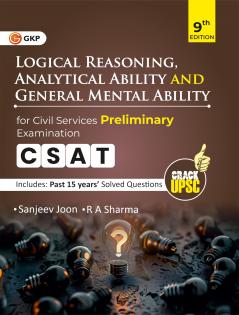 GKP UPSC 2026 : GS Paper II (CSAT) : Logical Reasoning Analytical Ability & General Mental Ability 9ed