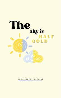 The sky half gold
