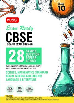 MTG Exam Ready CBSE 28 Sample Question Papers Class 10 Science Mathematics Standard Social-Science English For 2025-2026 Exam | Based on Latest Pattern Released on 30th July