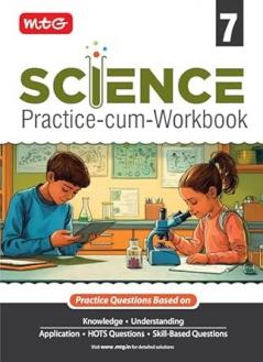 MTG Class-7 Science Practice-cum-Workbook | Practice Questions Based on Knowledge & Understanding Skill Based Questions