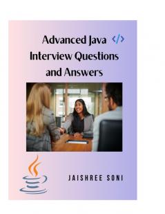 Advanced Java Interview Questions and Answers