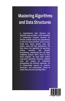 Mastering Algorithms and Data Structures