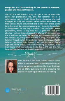 The girl in a pink bow