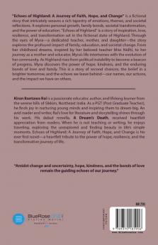 Echoes of Highland: A journey of faith hope and change.