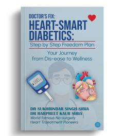 Doctor's Fix: Heart-Smart Diabetics: Step by Step Freedom from Diabetes Plan    Sub- title: Your Journey from Dis-ease to Wellness