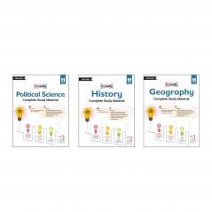 Full Marks Class 11 Combo of 3 Books - Political Science + History + Geography | Complete Study Material