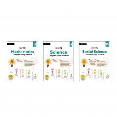 Full Marks Class 10 Combo of 3 Books - Mathematics + Science + Social Science | Complete Study Material