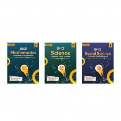 Full Marks Class 7 Combo of 3 Books - Mathematics (GANITA PRAKASH) + Science (CURIOSITY) + Social Science (EXPLORING SOCIETY) | Complete Study Material