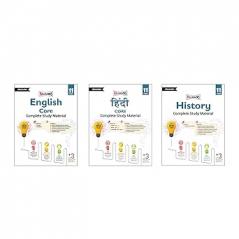 Full Marks Class 11 Combo of 3 Books - English Core + Hindi Core + History | Complete Study Material