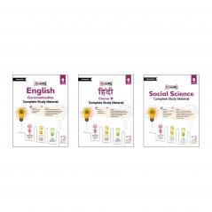 Full Marks Class 9 Combo of 3 Books - English Comm + Hindi B + Social Science | Complete Study Material